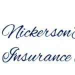 Nickerson Partners Insurance Agency logo featuring a blue puzzle piece circle design with elegant cursive text