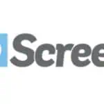 ProScreening company logo with blue and gray text on a white background