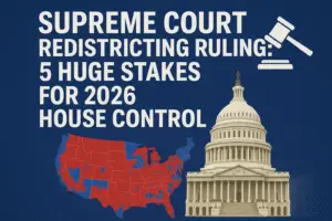 Supreme Court Redistricting Stakes for 2026