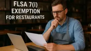 FLSA 7(i) exemption for restaurants