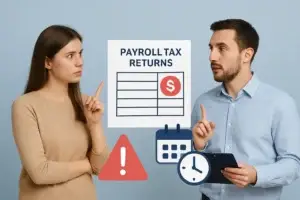 When Do I Need to File Federal and State Payroll Tax Returns, and What Penalties Apply for Late Filings?