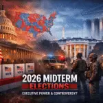 Analysis of the 2026 Midterm Elections amid rising concerns of executive interference. We explore the impact of redistricting, Supreme Court rulings, and political strategy on the upcoming vote.
