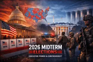 Analysis of the 2026 Midterm Elections amid rising concerns of executive interference. We explore the impact of redistricting, Supreme Court rulings, and political strategy on the upcoming vote.
