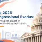 U.S. Capitol building representing the 2026 congressional retirements and their impact on U.S. midterm election policy trends.