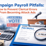 Campaign Payroll Pitfalls: How to Prevent Clerical Errors From Becoming Attack Ads