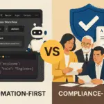 AccuPay Systems vs Rippling comparison showing compliance-first payroll bureau versus tech-first automation platform for California businesses