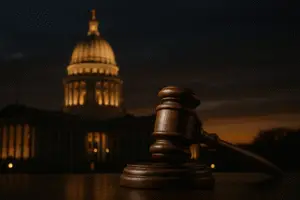 Wisconsin Supreme Court election results 2026 showing Chris Taylor victory and liberal majority impact on voting rights and redistricting