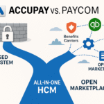 California business owner choosing between DIY payroll software and a full-service payroll service bureau like AccuPay Systems